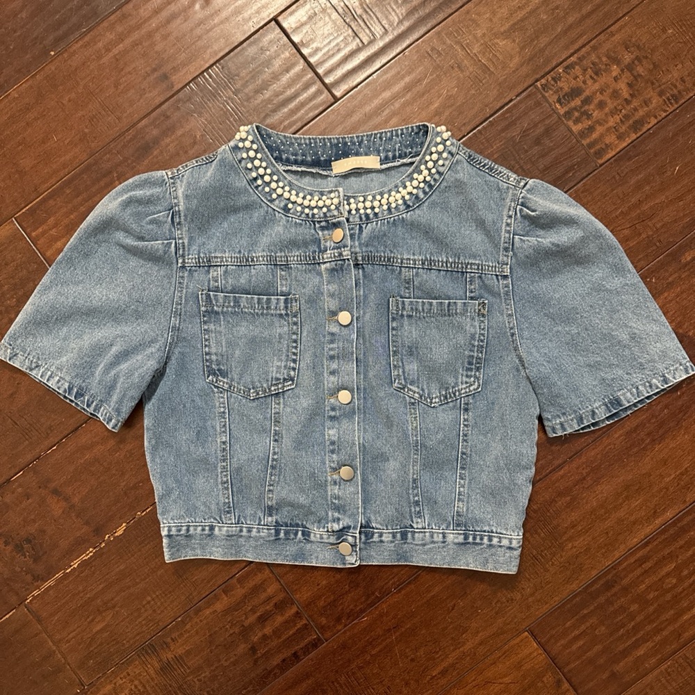 Denim Button Down Shirt